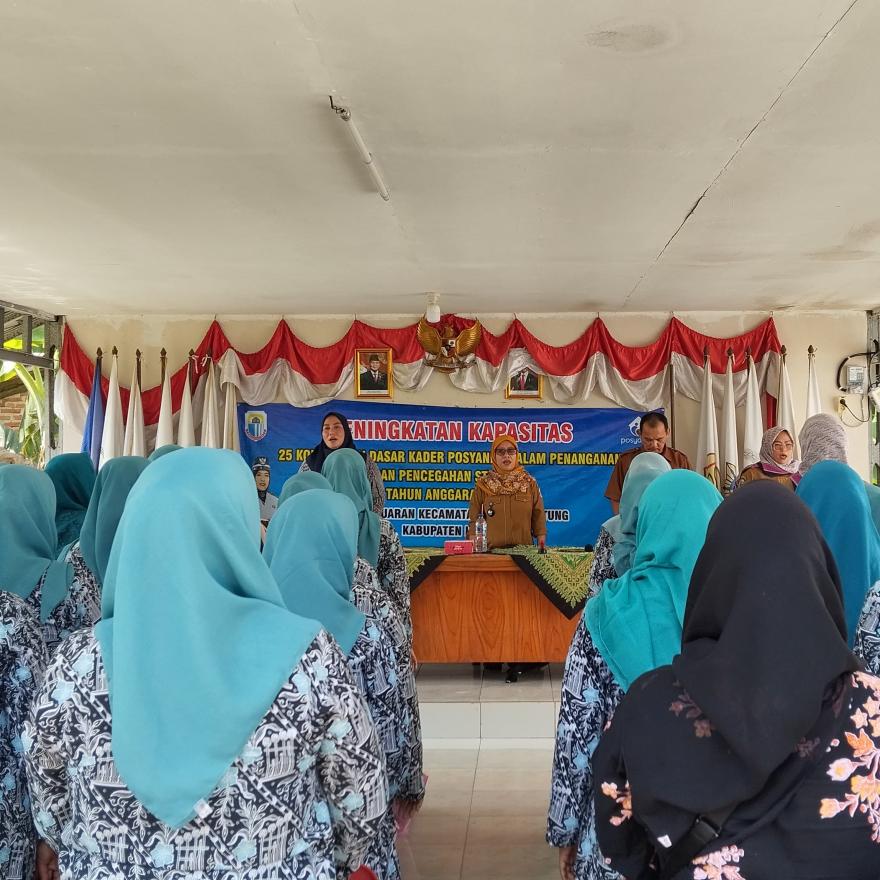PENINGKATAN KAPASITAS 25 KOMPETENSI DASAR KADER POSYANDU DALAM PENANGANAN DAN PENCEGAHAN STUNTING